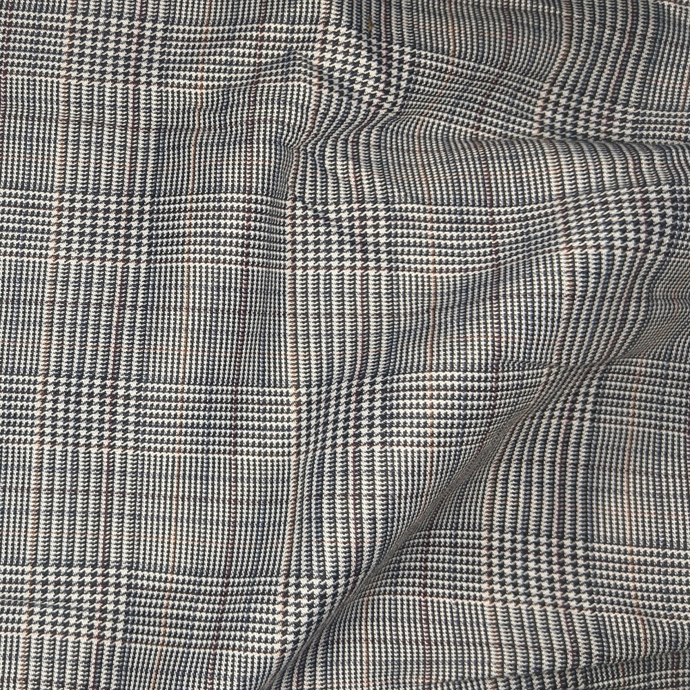 ee:some PLAID MINI SKIRT WITH BUTTON FRONT - Picture 6 of 6